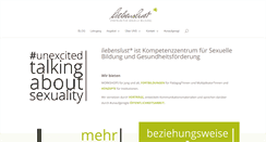 Desktop Screenshot of liebenslust.at